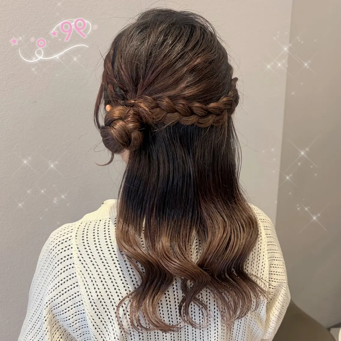 ヘアアレンジ ヘアセット 顔周り/ガーリー /ヘアメ/あつはのヘアスタイル