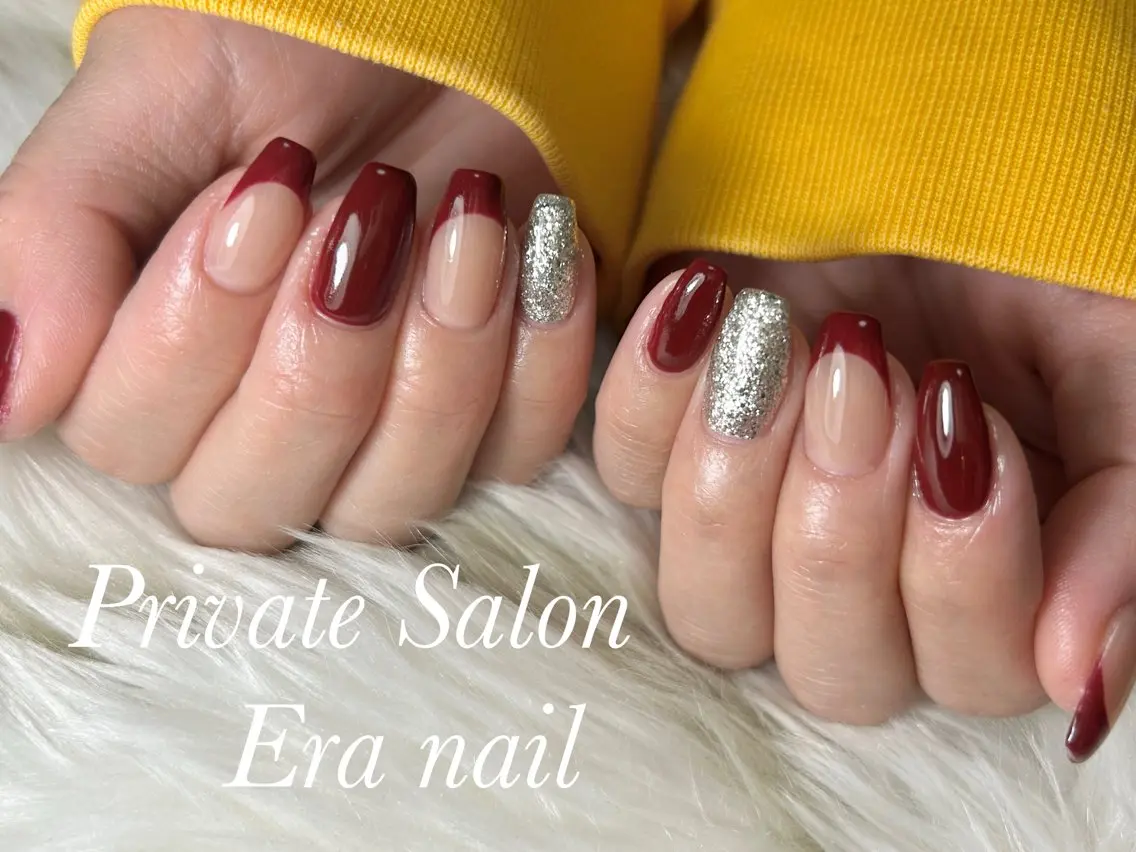 ネイル フレンチネイル ワンカラーネイル ハンドネイル Era nailのネイルデザイン