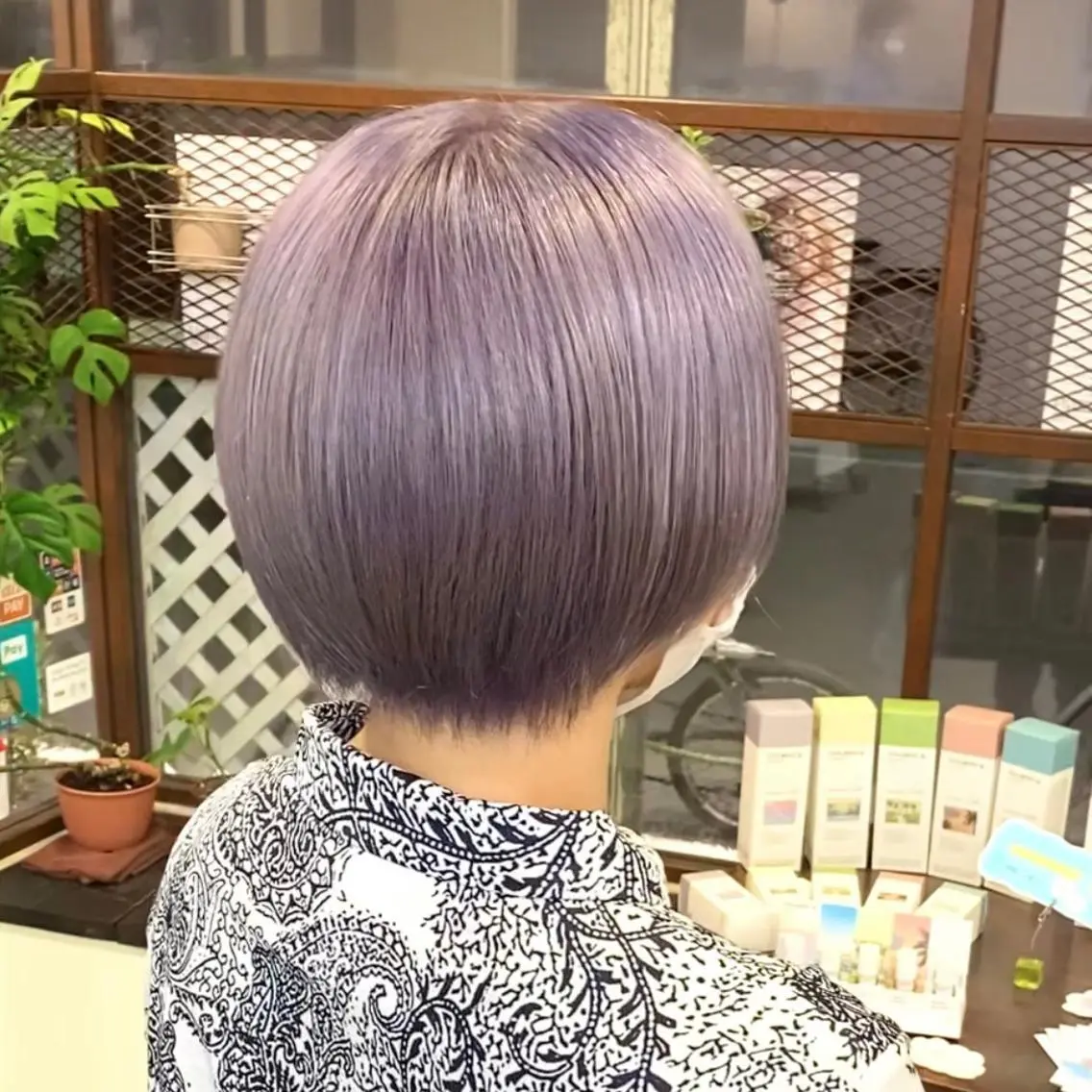 ショート ウチダ ユウヤのヘアスタイル