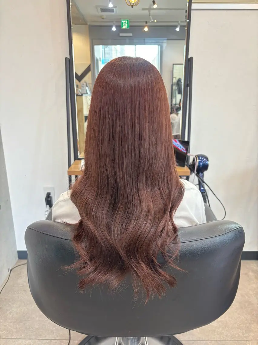 ロング カラー DEST ゆりかのヘアスタイル