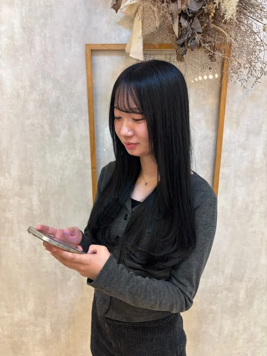 🎨 カット＋カラー ¥6,600🫧似合わせカット＋透明感カラー🫧 柔らかく可愛いhairに♡の写真