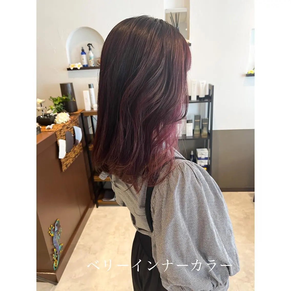 ミディアム カラー 坂井田 浩樹のヘアスタイル