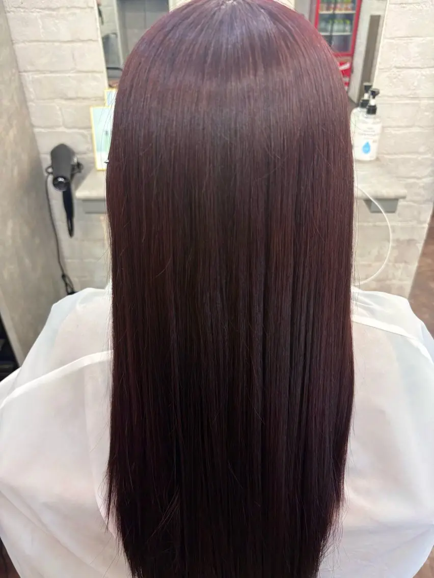 ロング カラー ヘアカラー 艶・透明感カラー🦖 彩羽🫧🪽のヘアスタイル