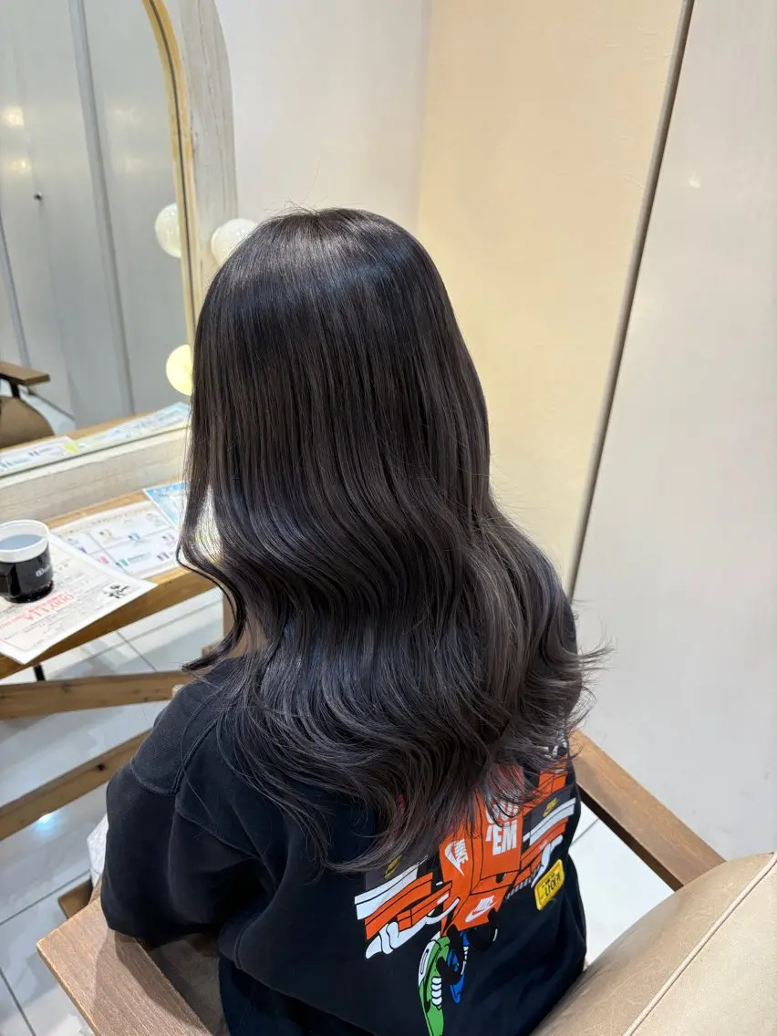 ロング ヘアカラー トリートメント 🍒Natsuka /ガーリー/アレンジのヘアスタイル