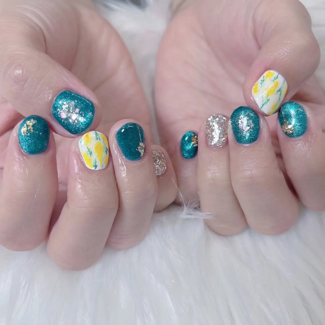 ネイル Maya 🧊🫧‪／渋谷のネイルデザイン