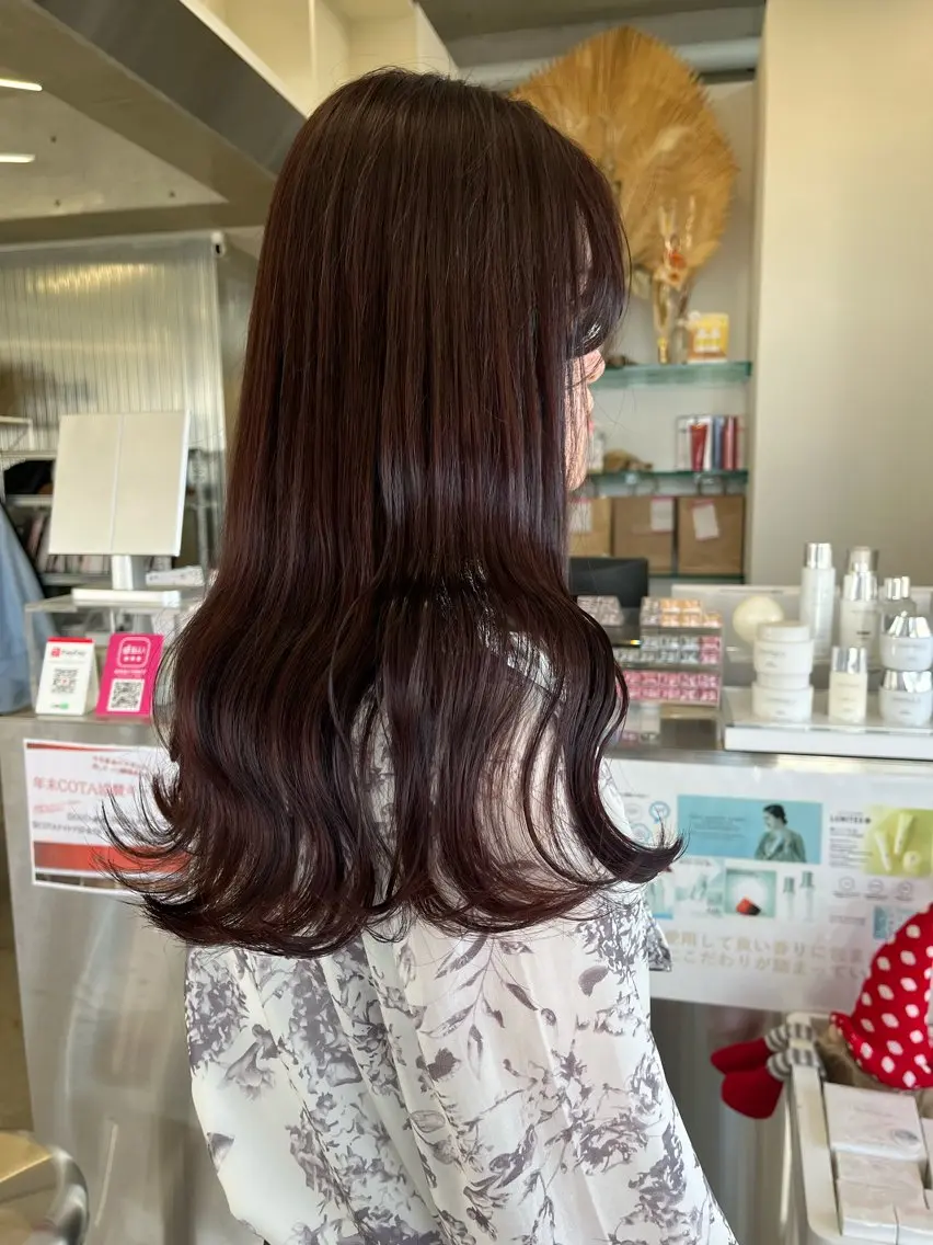 ロング YUIMARL岡山店 YUNOKA🦋🫧のヘアスタイル