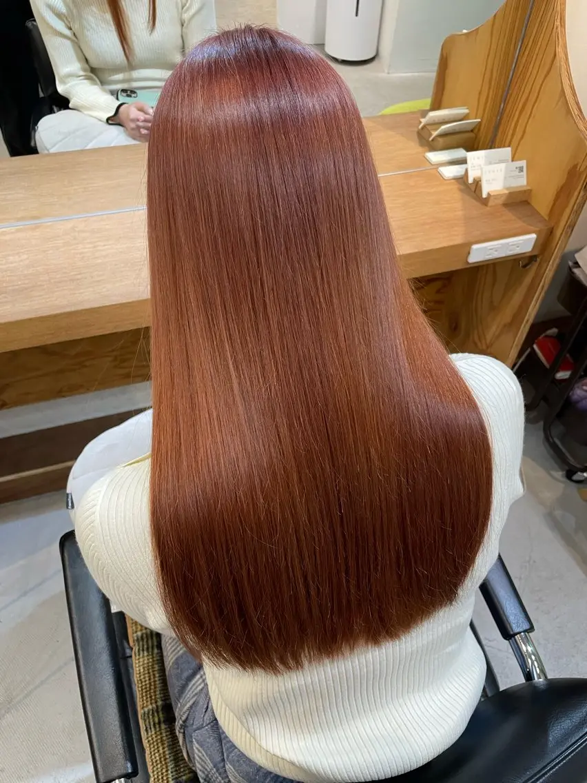 レイヤー/ボブ/カット💇🏼‍♀️+ワンカラー🧊+5stepトリートメント🧤の写真