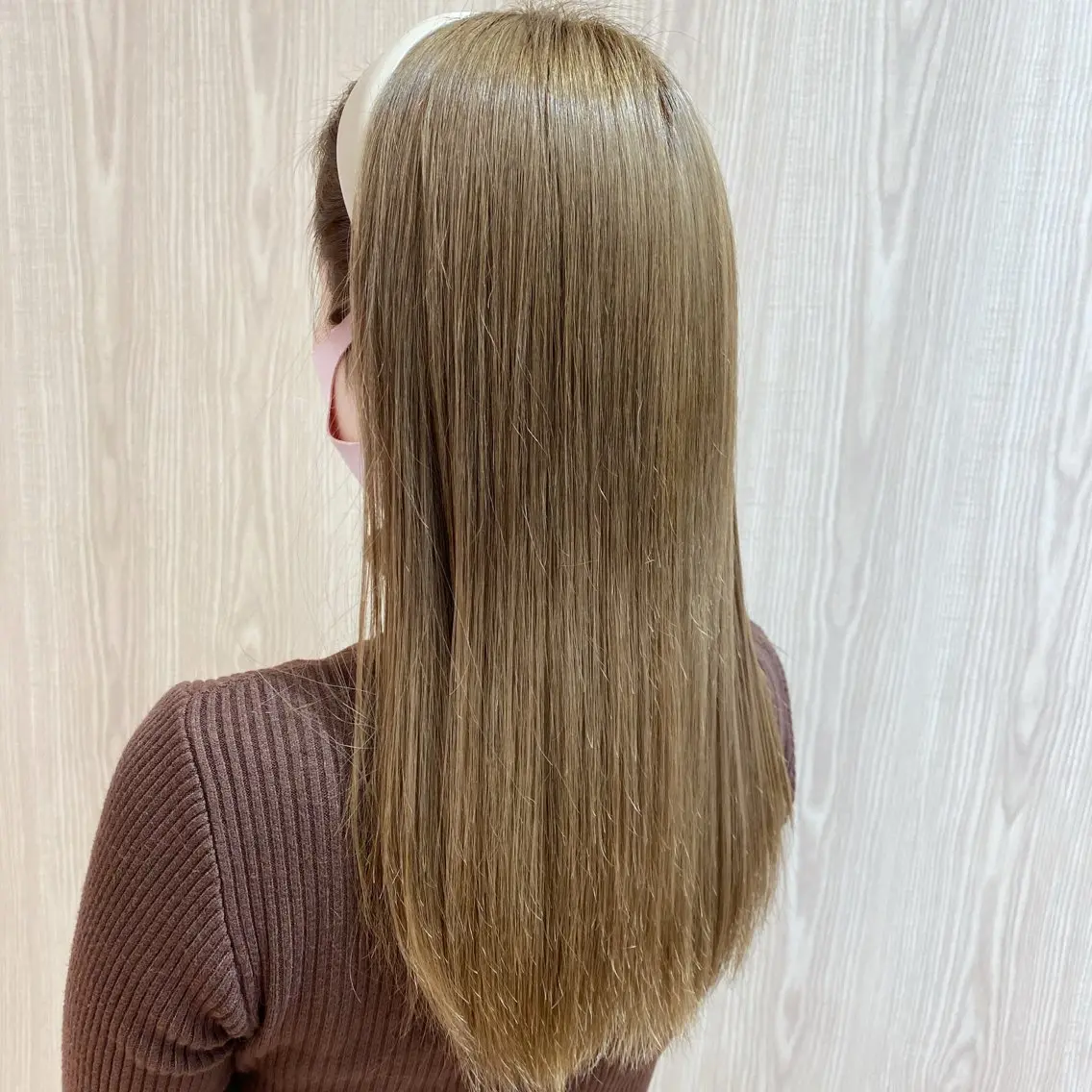 ロング カラー 人見知りさんでも安心 奥田 里佳子のヘアスタイル