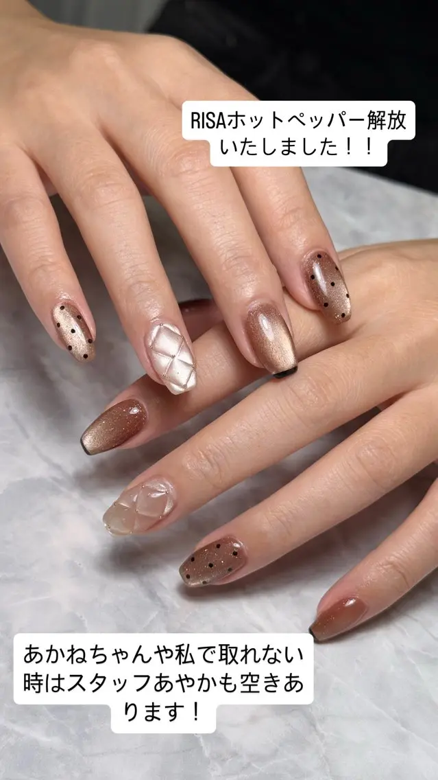 ネイル ハンドネイル ネイルサロン Cherie muのネイルデザイン