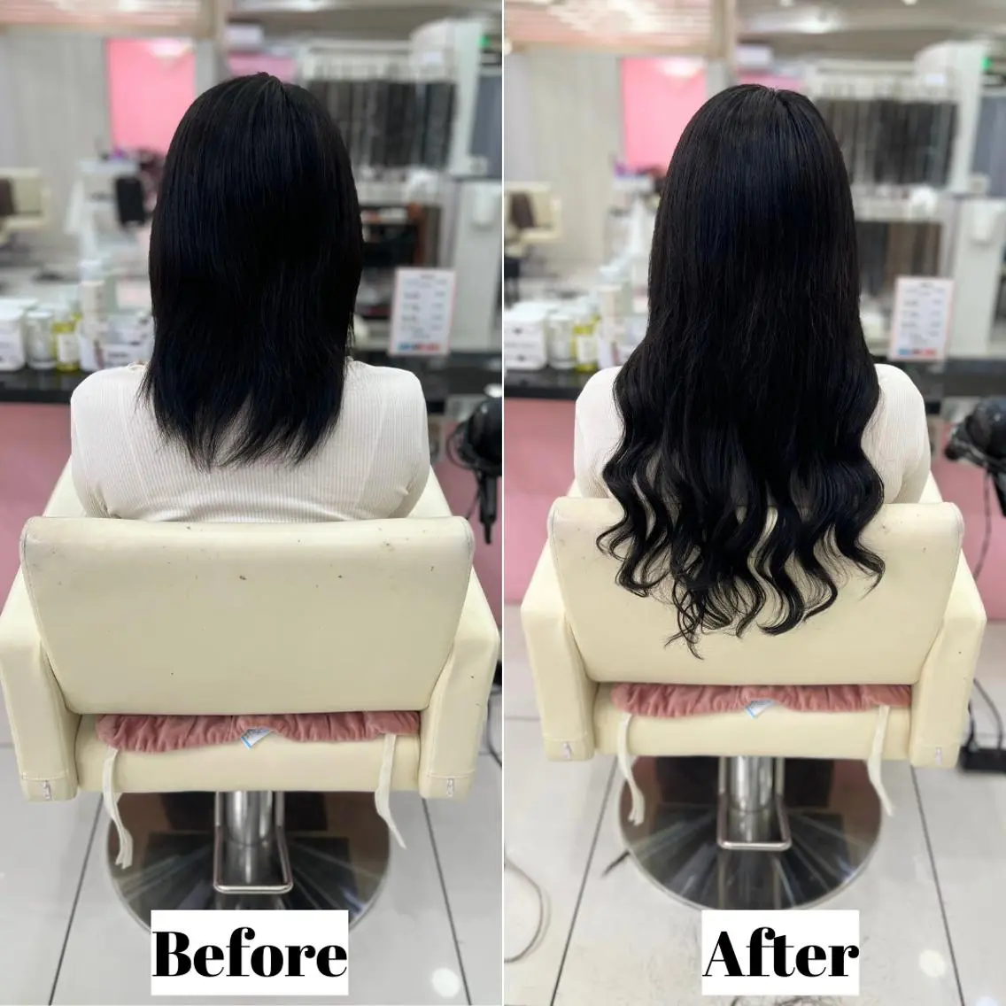 ロング エクステ SEASON 大阪梅田駅徒歩7分のヘアスタイル