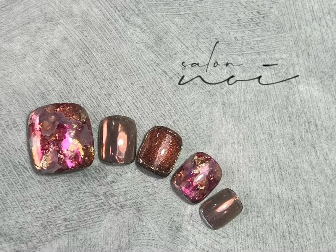 ネイル フットネイル フットネイル salon noiのネイルデザイン