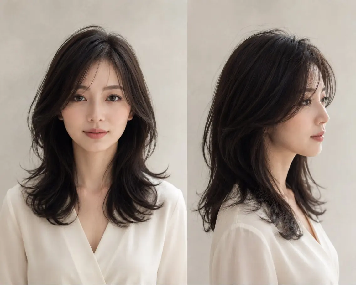 セミロング M.SLASH菅原 正裕のヘアスタイル