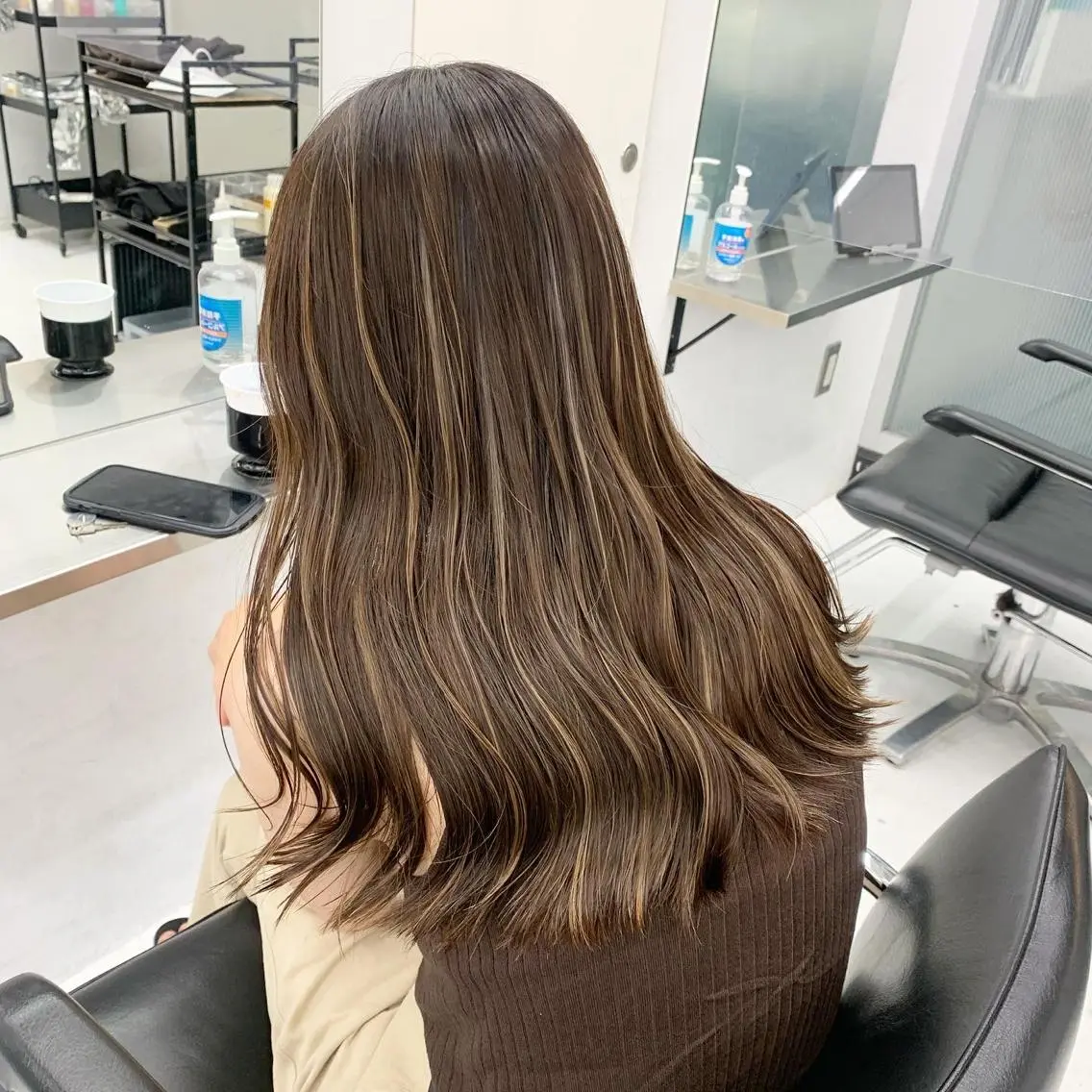 ミディアム レイヤーカット カット トリートメント ✨カラー指名 No.1✨keitaのヘアスタイル