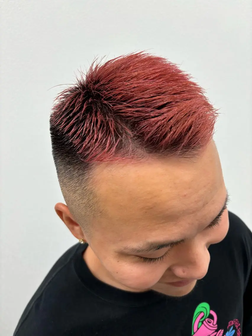 ショート カラー メンズ ヘアカラー ヘッドスパ ヘアセット 🫧韓国風透明感 ヘア🫧towaのヘアスタイル