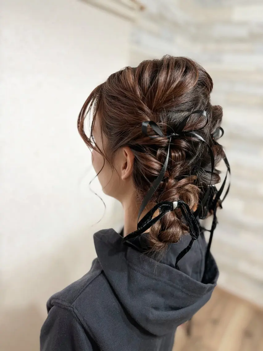 ヘアアレンジ ヘアセット hair salon【クラン】のヘアスタイル