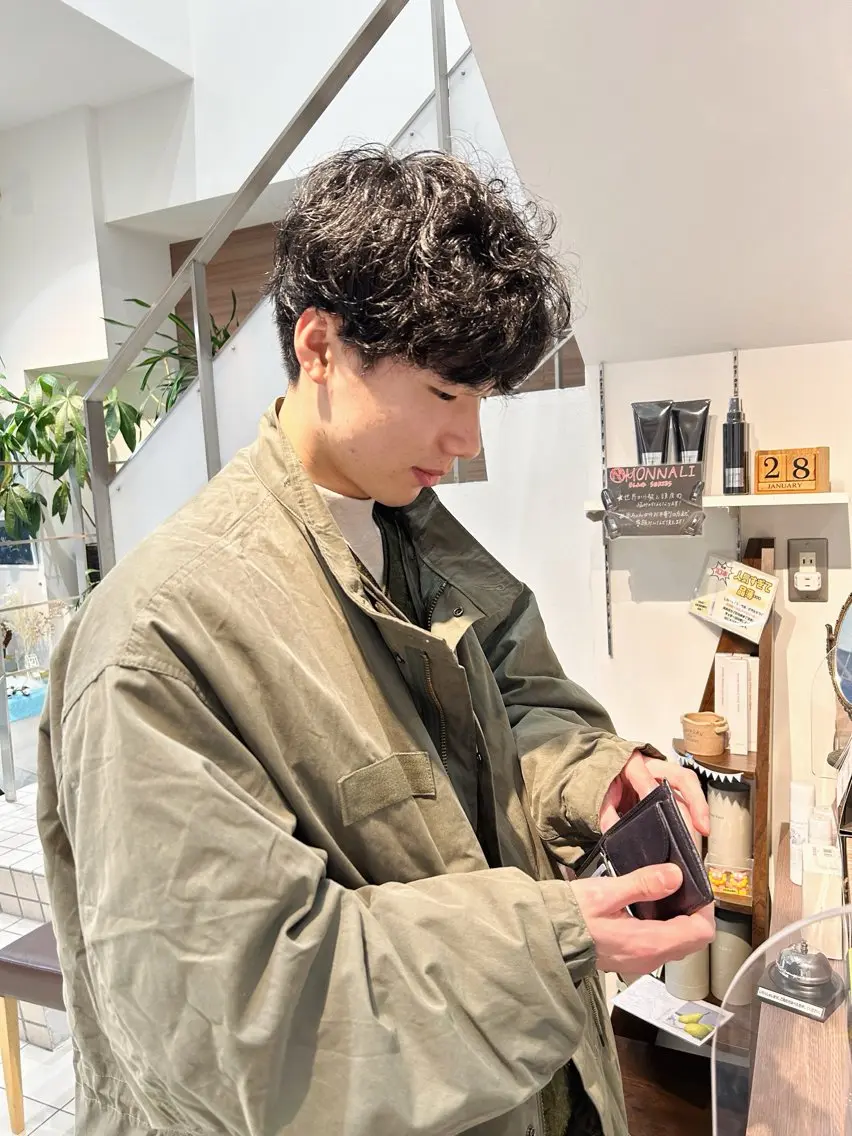 メンズ 🫧透明感イルミナ カラー🫧三浦菜々子のヘアスタイル