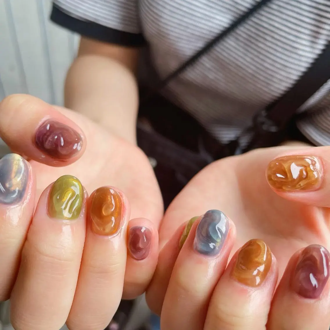 ネイル マツエク・マツパ ハンドネイル M. Shihoのネイルデザイン