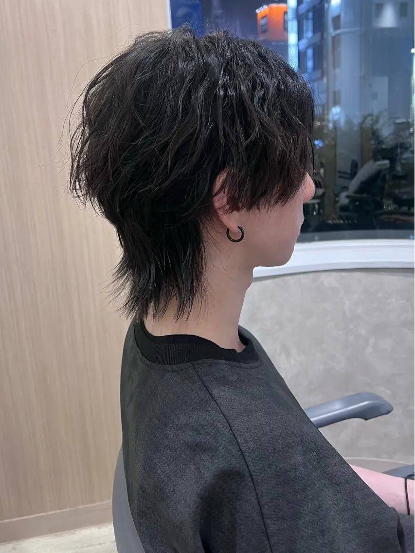 メンズ メンズブリーチ メンズハイトーン メンズインナーカラー マッシュウルフ マッシュ 新宿❤︎ 🪼YUMEのヘアスタイル