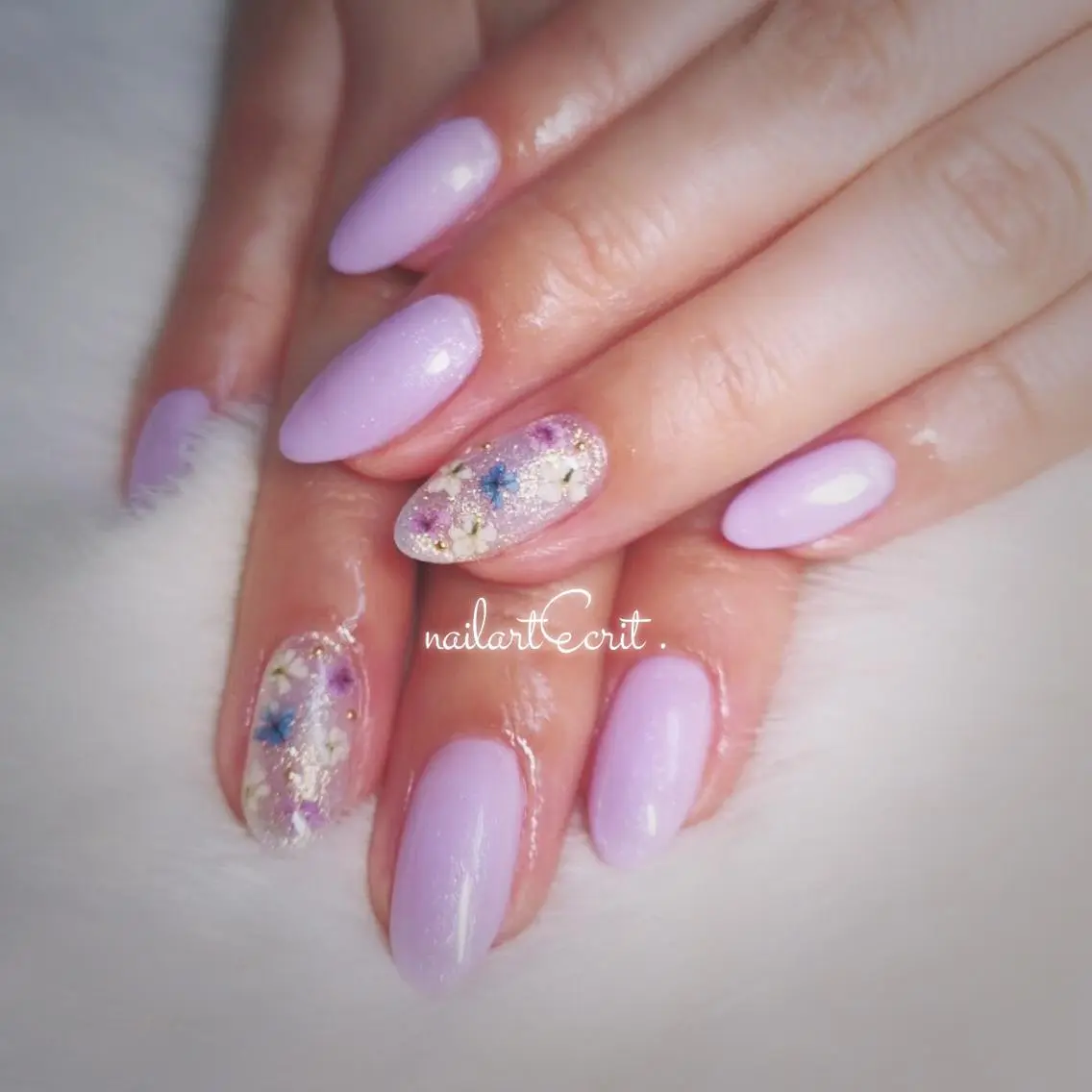 カラー nailart ecritのネイルデザイン