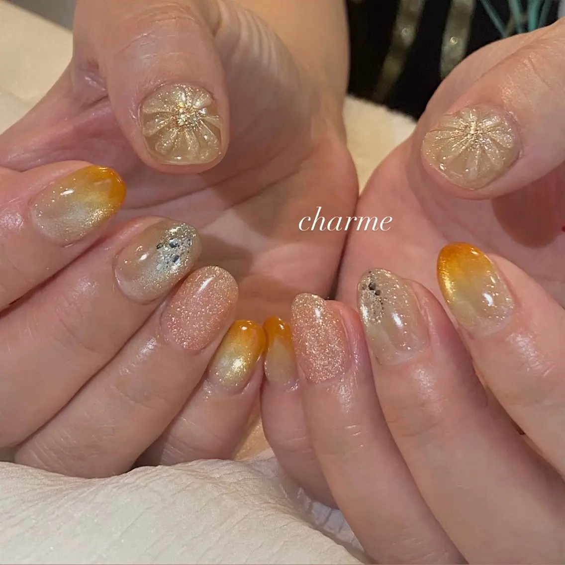 ネイル ハンドネイル charme Jr.nailistのネイルデザイン