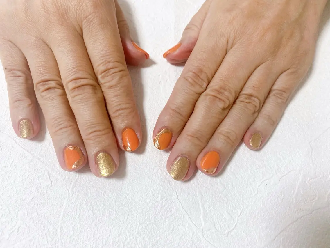 ネイル オーロラネイル フットネイル フレンチネイル ジェルネイル 韓国ネイル ハンドネイル kiki nail たまプラーザのネイルデザイン