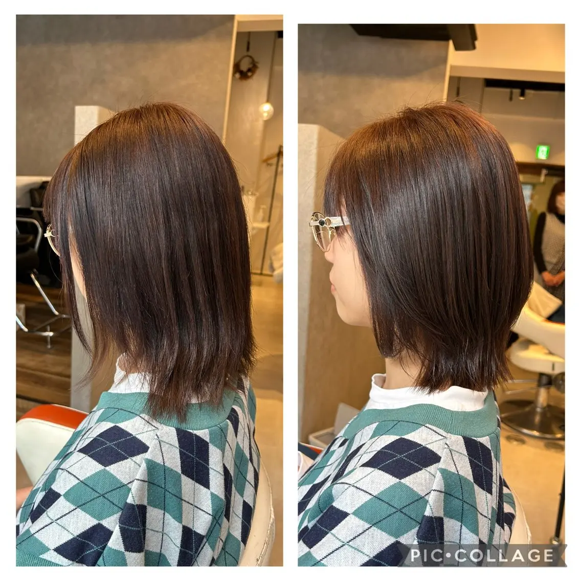 ショート ボブレイヤー ボブ レイヤーカット カット 山田 守のヘアスタイル