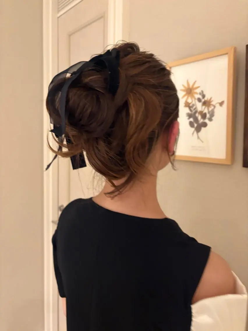 ロング ヘアセット yuuna/ ハッシュカット🎀のヘアスタイル