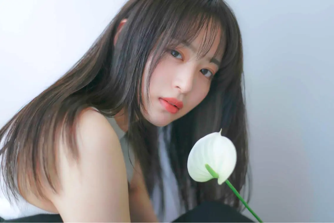 ロング 永田 崇のヘアスタイル