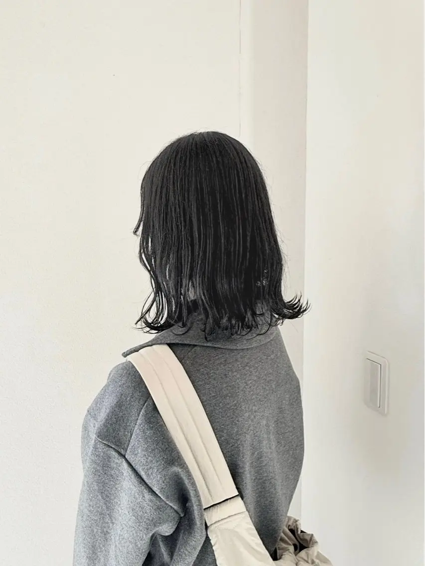 ミディアム ヘアカラー トリートメント ヘッドスパ 髪質改善🫧 タイキのヘアスタイル