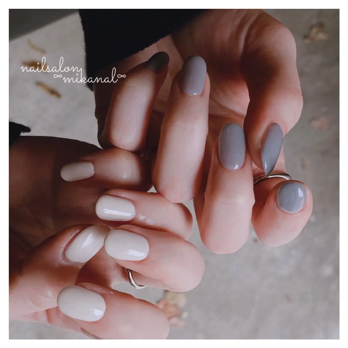 ネイル ハンドネイル フットネイル nailsalon ∞ ﾐｶﾅﾙ ∞のネイルデザイン