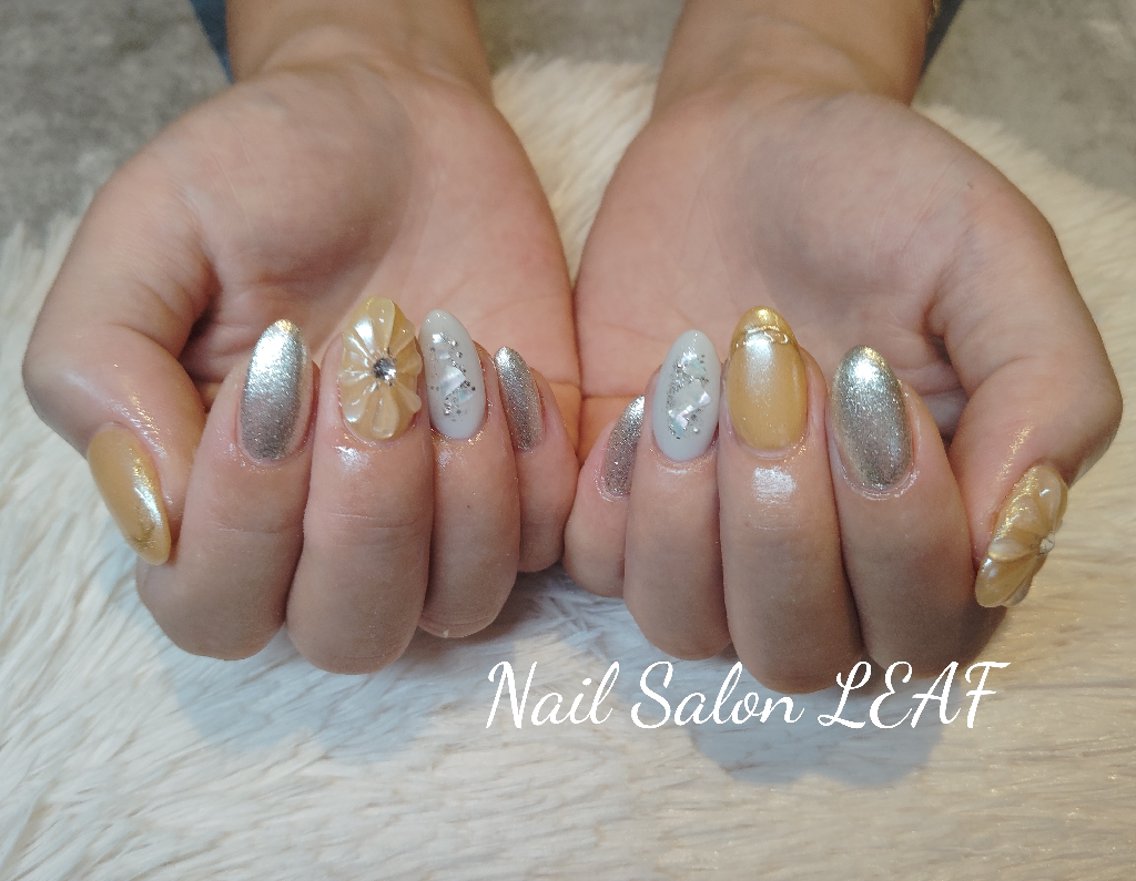 ネイル ハンドネイル NailSalon LEAFのネイルデザイン