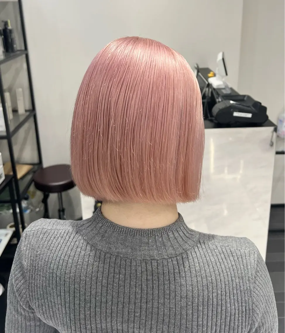 ショート カラー SALOWIN栄 高須大貴のヘアスタイル