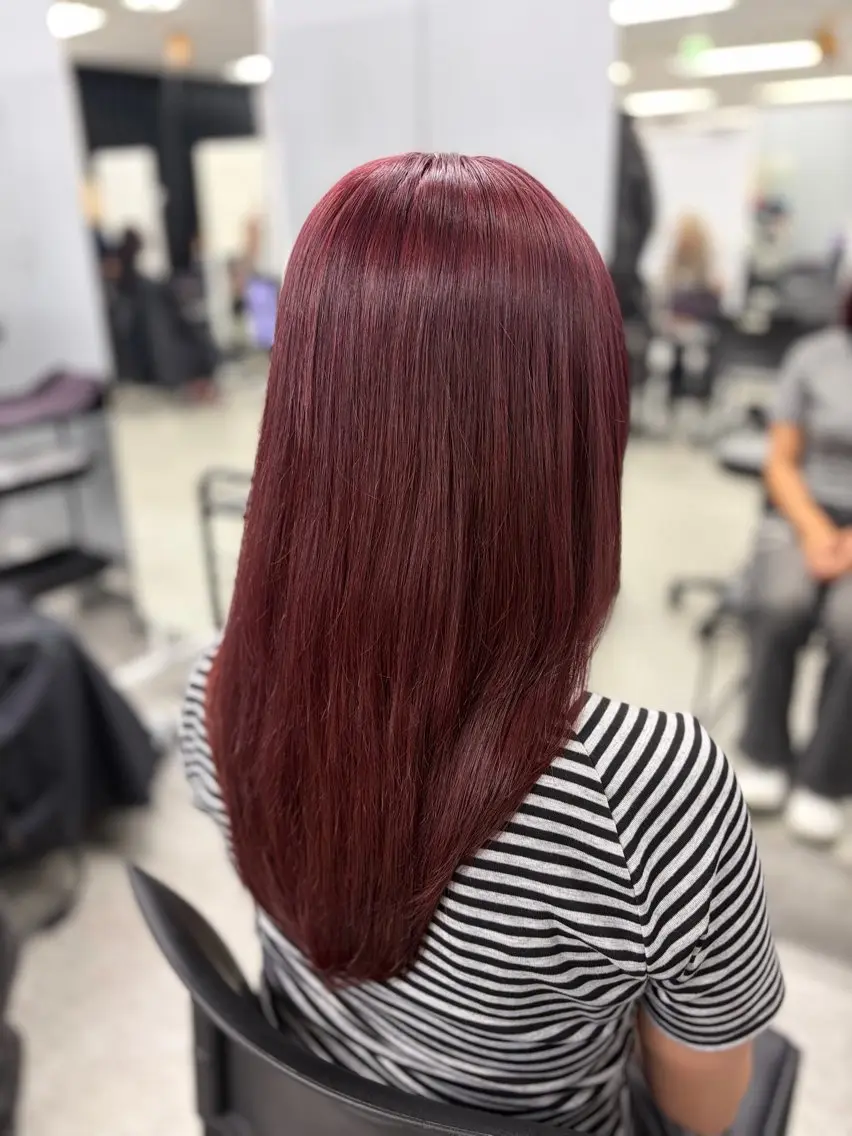 ロング カラー ヘアアレンジ メンズ ヘアカラー トリートメント さくら🍒 暖色カラー/髪質改善のヘアスタイル