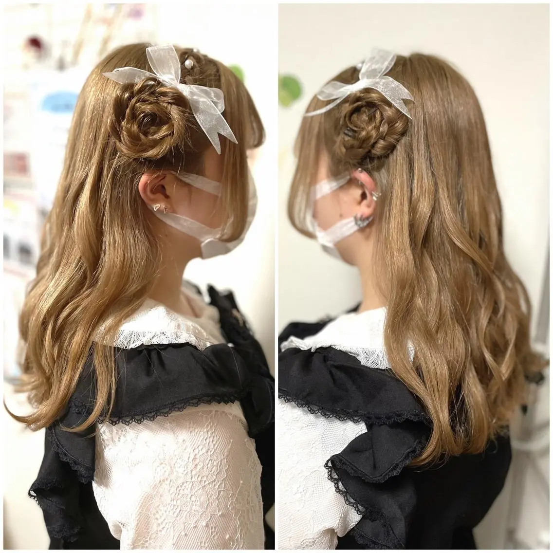 ヘアアレンジ イーチブライト EachBrightのヘアスタイル