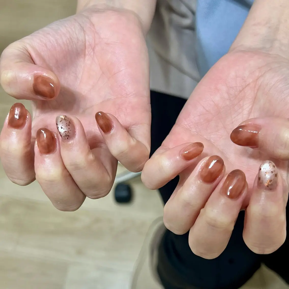 ネイル ハンドネイル White dear fujiwaraのネイルデザイン
