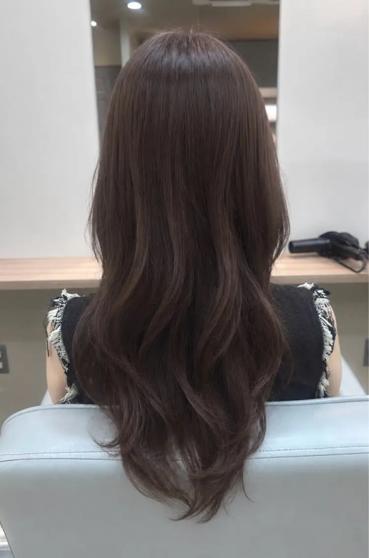 ロング ヘアカラー カラー/縮毛矯正 🍒LILIのヘアスタイル