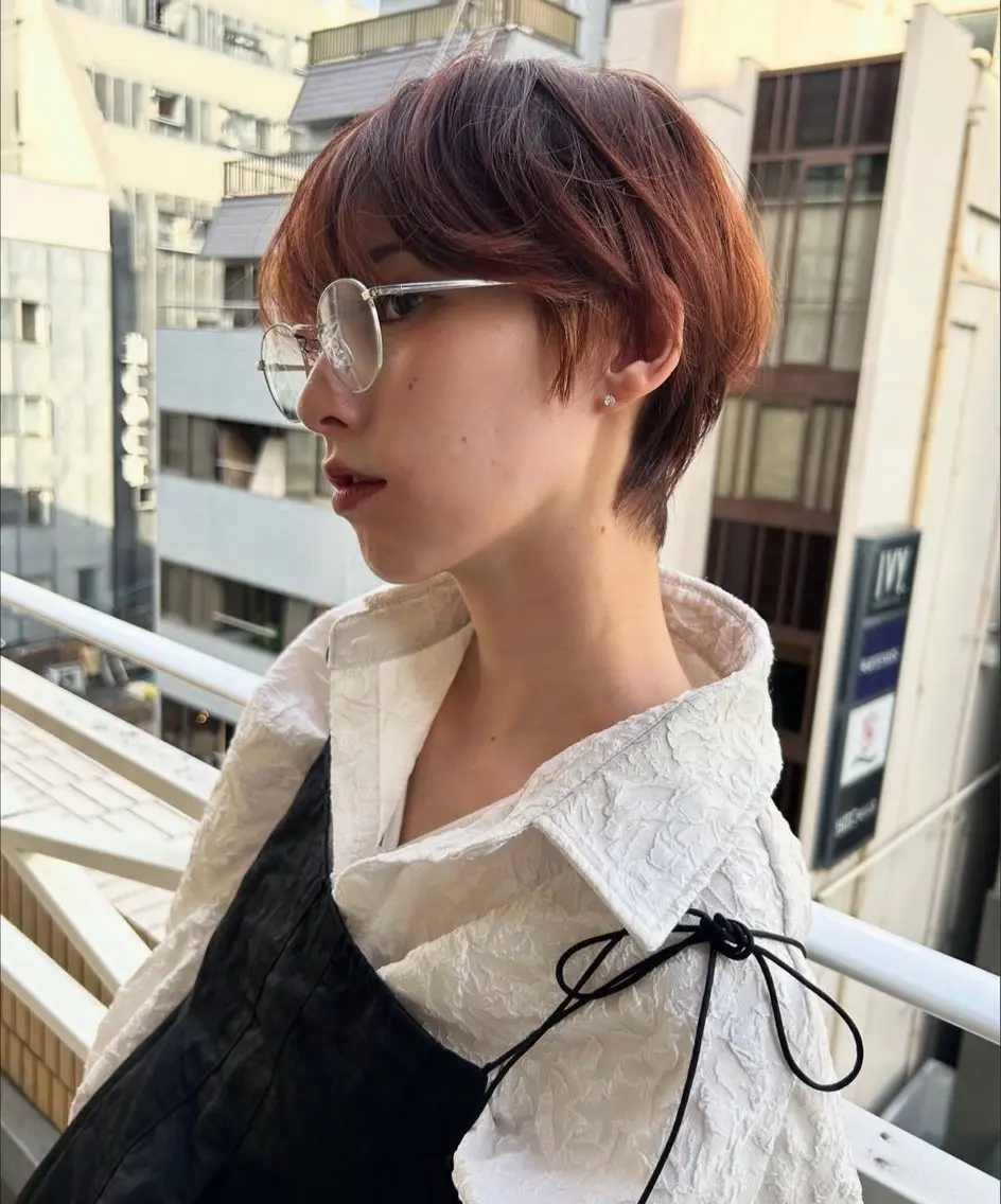 ショート カットモデル/カラー rionのヘアスタイル