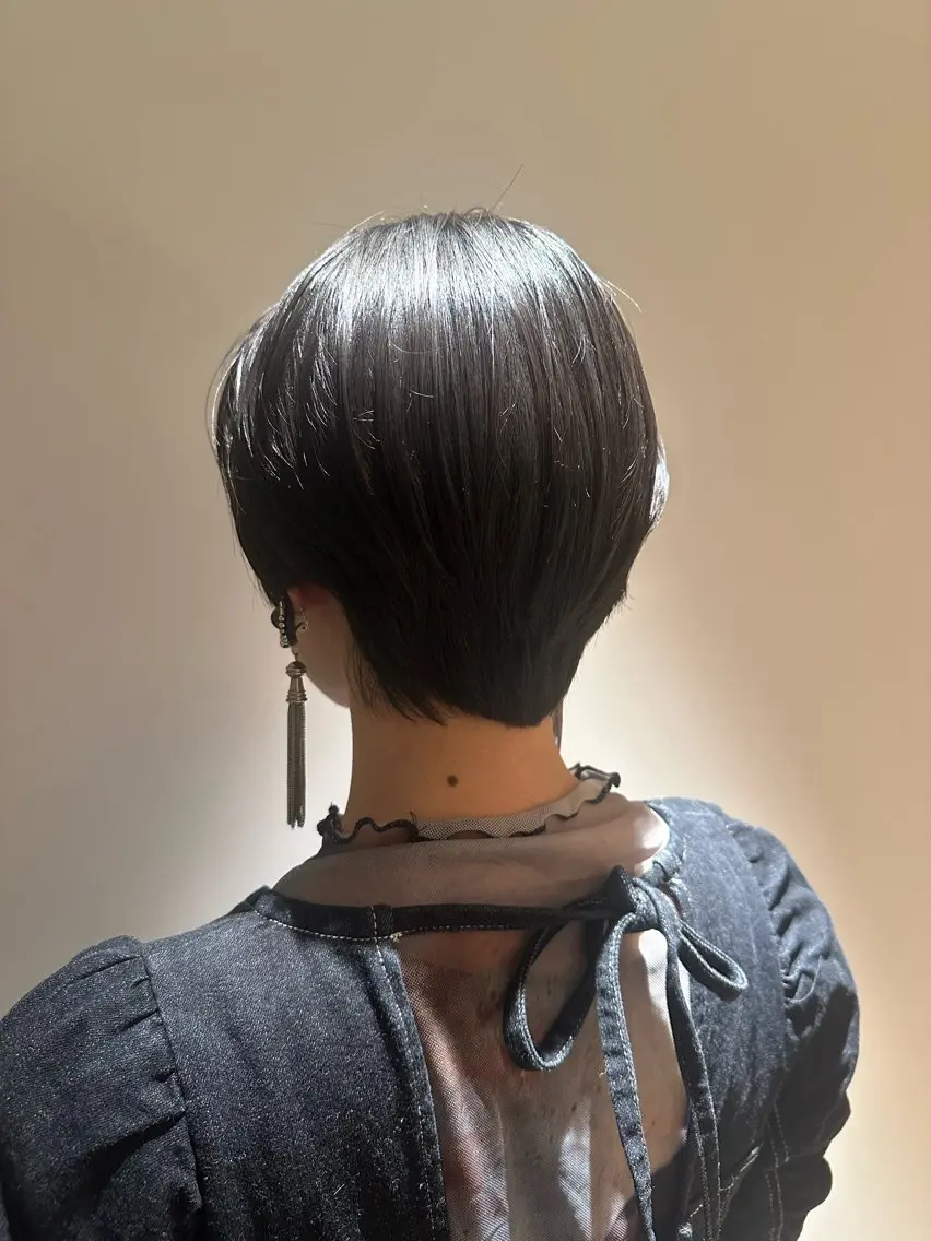 ショート ショートヘア 骨格診断/似合わせ カットあさみななこのヘアスタイル
