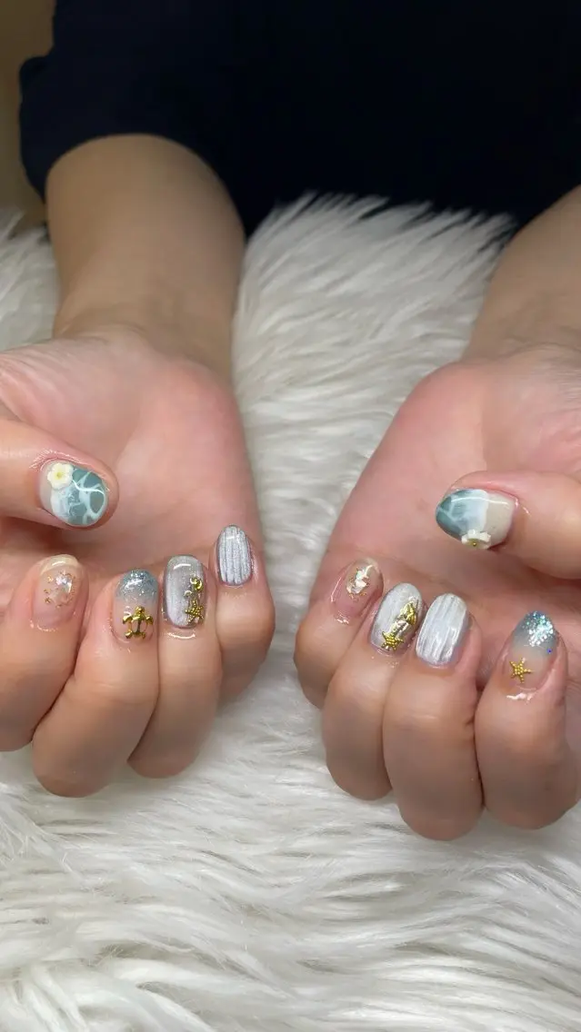 ネイル アートネイル ハンドネイル my...nail AIRIのネイルデザイン