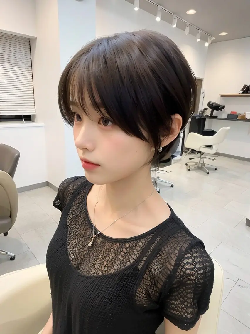 ショートカット¥7,700→¥0（ボブ希望不可）の写真