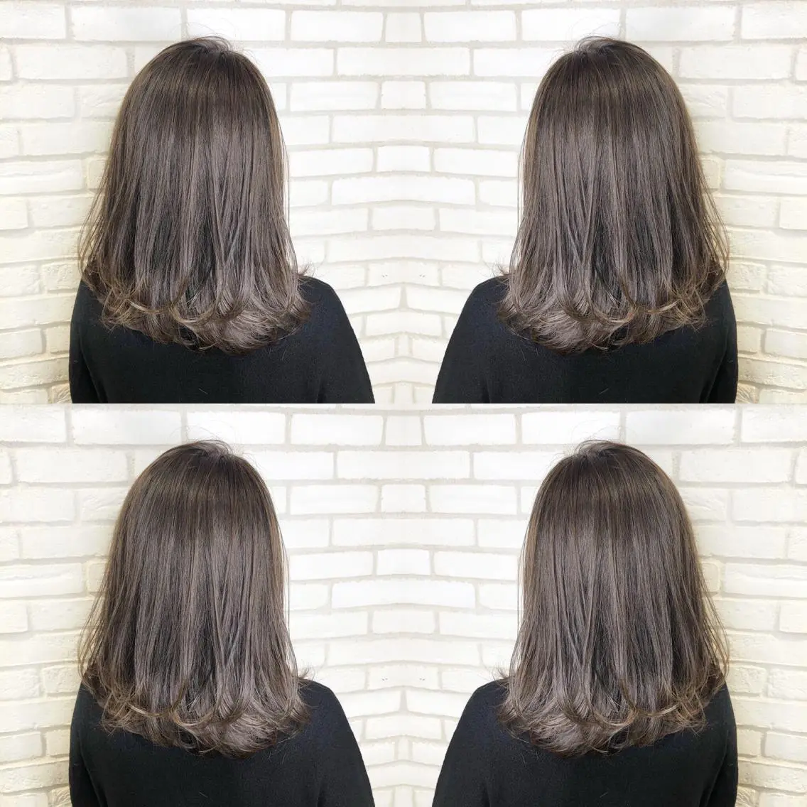 ショート カラー グレージュ シルバー シルバーグレージュ カット ヘアカラー トリートメント 佐藤 高徳のヘアスタイル