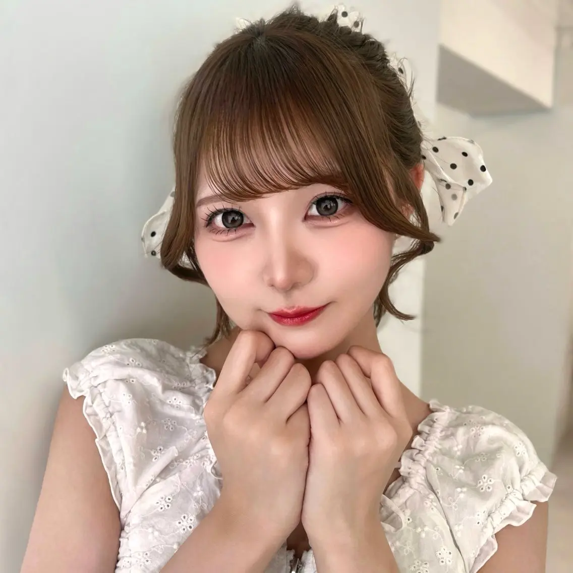 ミディアム カラー 🪞ボブ特化/顔 まわり🧸mai🎀のヘアスタイル