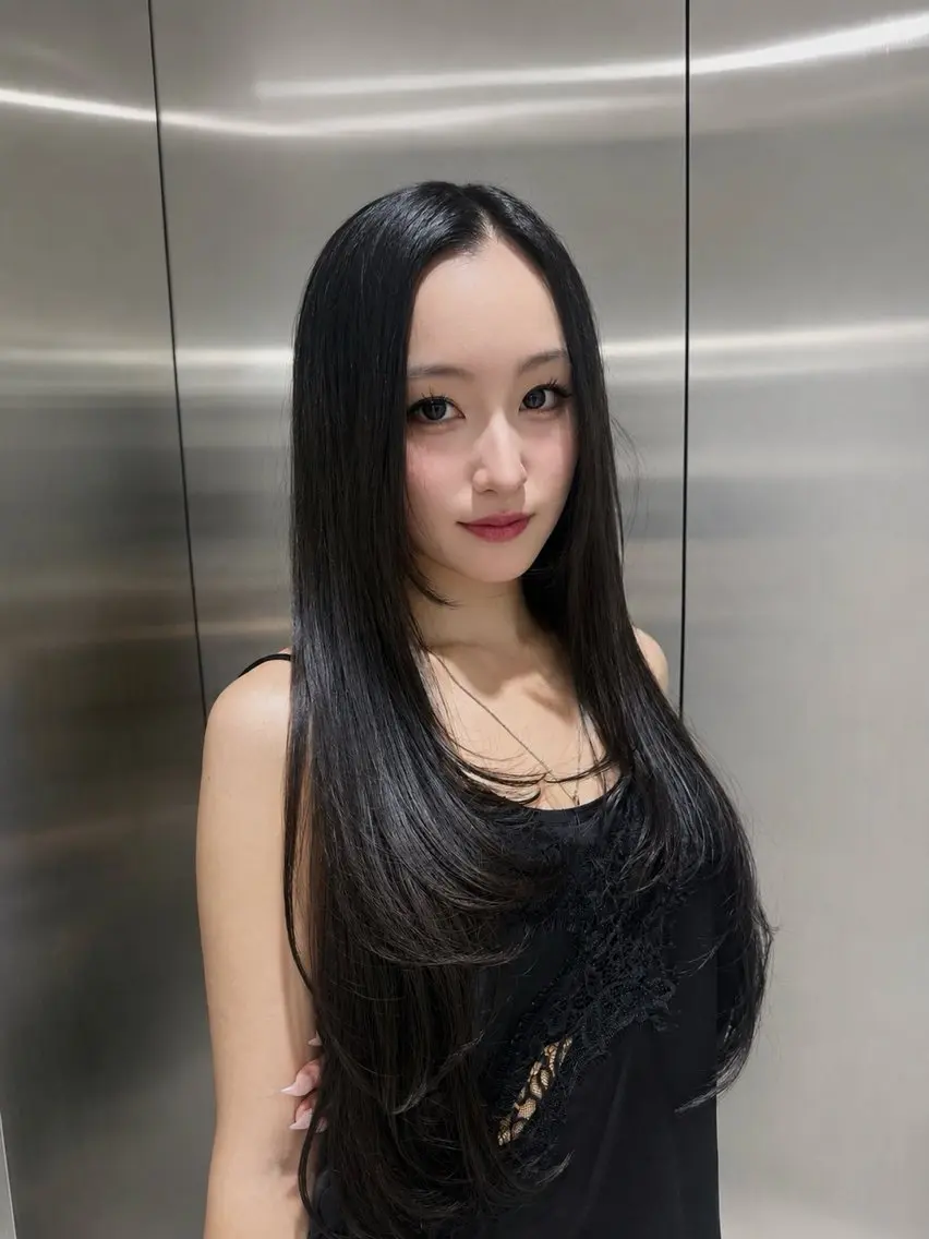 ロング ヘアアレンジ 新宿/透明感カラー/ 髪質改善/LENのヘアスタイル
