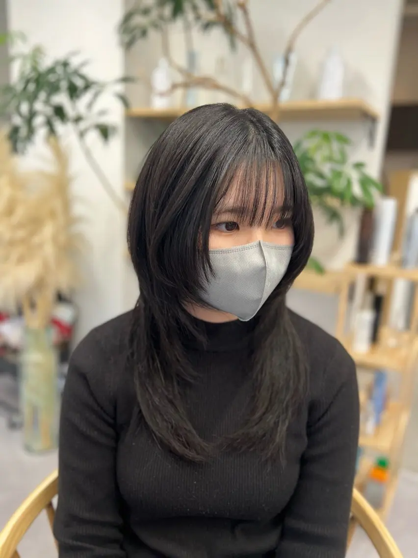 🌻前髪・顔まわりカットの写真