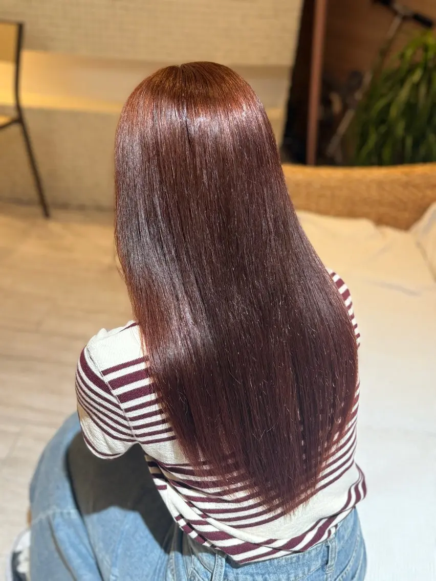 ロング カラー ヘアカラー 🍒ねね/横浜/ 似合わせカラー🍒のヘアスタイル