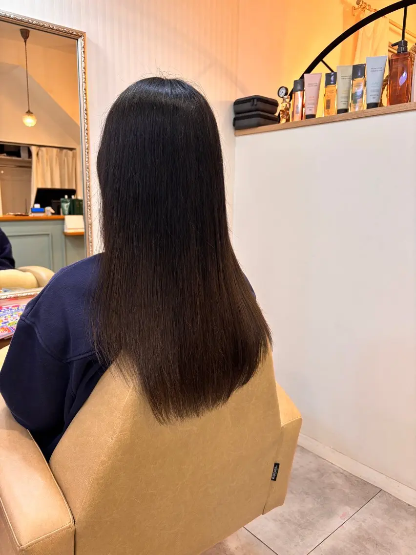 ロング 山田 愛のヘアスタイル