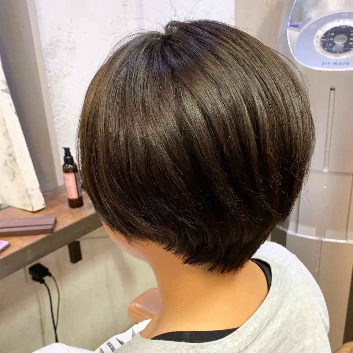 ショート ショートヘア 髪質改善 縮毛矯正/ レイヤー/銀座/本木のヘアスタイル