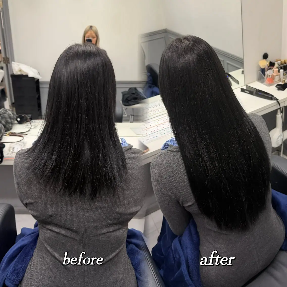 ロング カラー エクステ 🦋REISA🦋 エクステ×ハイトーンのヘアスタイル