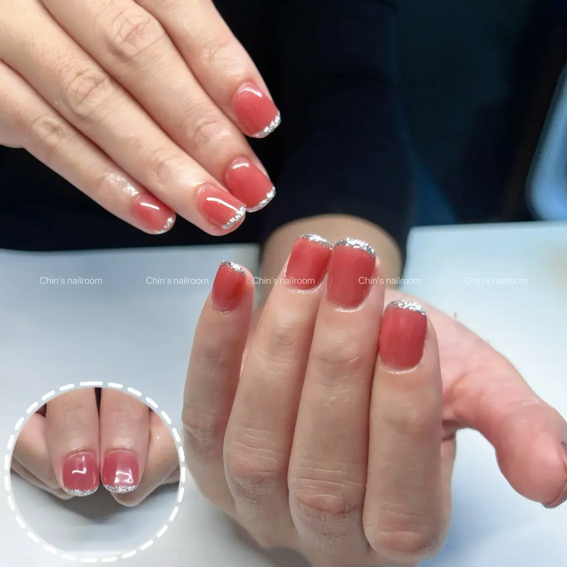 ネイル フレンチネイル ワンカラーネイル Kawaii ChibaNailのネイルデザイン