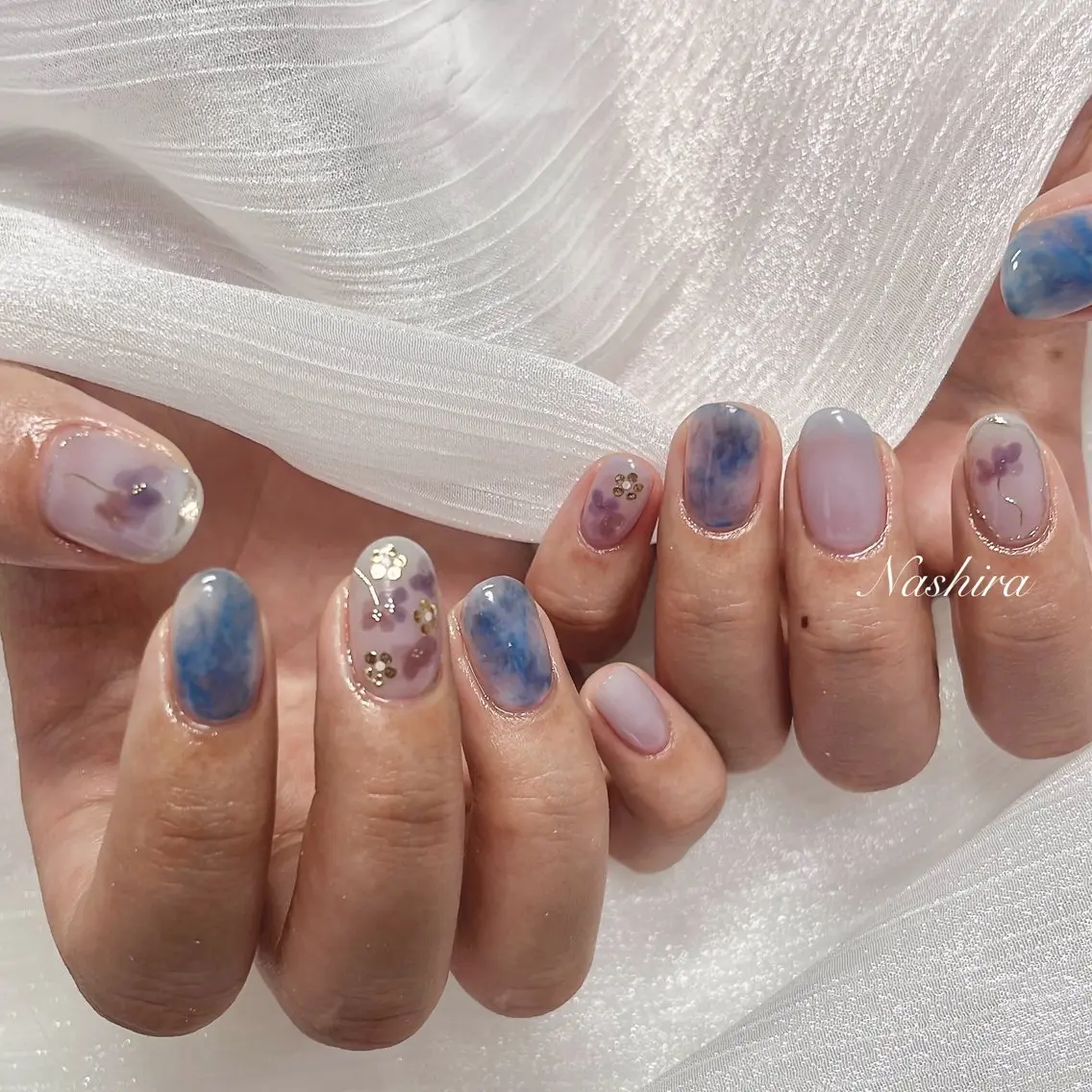 ネイル ハンドネイル Nashira moeのネイルデザイン